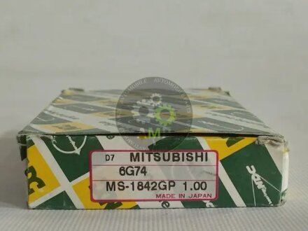 Вкладыши коренные 1.00mm (к-кт на мотор) 6G74 NDC MS1842GP100 (фото 1)