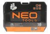Головки для зливу оліі 3/8&quot;, набір 18 шт. NEO TOOLS 11-235 (фото 4)