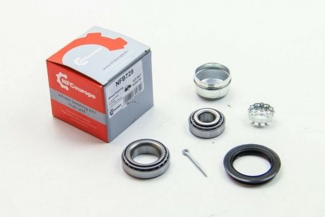 Підшипник маточини зад. Golf I/II/III/Passat B2/B3/B4/Caddy Pickup 97>01/Audi 80 NFC EUROPE NFB729 (фото 1)