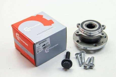 Підшипник маточини перед. Caddy 04-/Golf 04- (4 болта) NFC EUROPE NFH5643 (фото 1)
