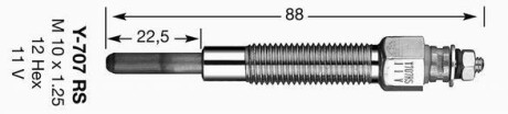 Свеча накала NGK 4937