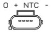 Датчик тиску повітря NTK (EPBMPT4-A017Z) FORD/VOLVO Mondeo/S40 "1,8-2,3 "00>> NGK 96798 (фото 2)