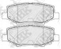 Колодки задние c2007-- Wrangler,Grand Cherokee,Liberty,Nitro PN0497