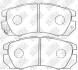 Колодки тормозные передние Subaru Impreza, Legasy PN7247