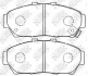 Колодки тормозные передние Honda Integra PN8337