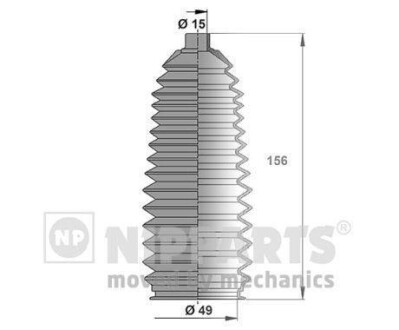 Пильовик рульового керування NIPPARTS J2843012