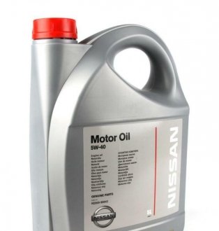 Моторное масло Motor Oil 5W-40 синтетическое 5 л NISSAN / INFINITI Ke90090042