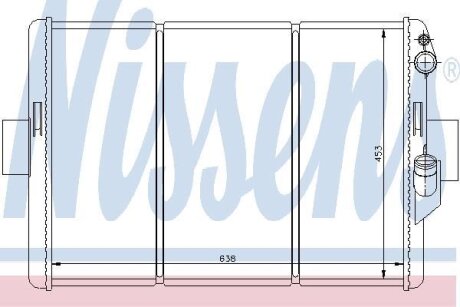 Фото 1 - iveco радіатор системи охолодження двигуна daily ii 89- NISSENS 62288 IVECO Радіатор системи охолодження двигуна DAILY II 89- NISSENS 62288 (фото 1)