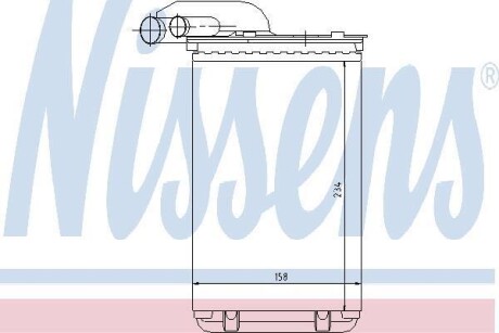 Пічка Renault NISSENS 73252