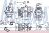 NISSENS LAND ROVER Компресор кондиціонера DISCOVERY III 2.7 04- 890082