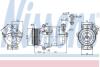 NISSENS OPEL Компресор кондиціонера ASTRA H 04-, ZAFIRA B 05- 89041