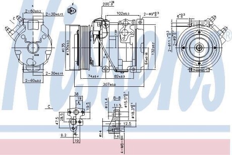 Компресор кондиціонера First Fit NISSENS 89558
