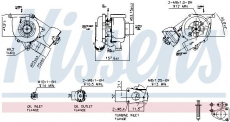 Турбіна FORD 2.0 TDCI -2011 NISSENS 93102