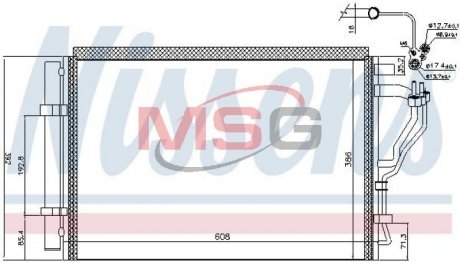 Радіатор NISSENS 941126