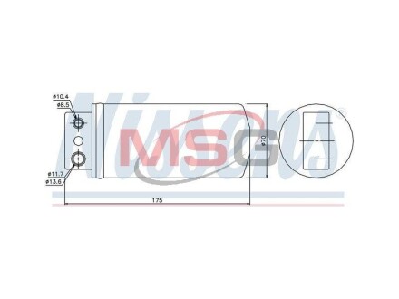 Осушитель NISSENS 95058