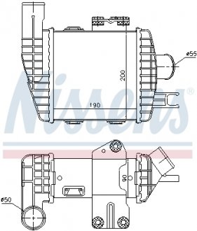 Радиатор NISSENS 96661