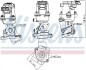 CITROEN Клапан EGR C5 III, Land Rover Discovery III, Range Rover Sport, Jaguar, Peugeot 407/607 2.7HDI NISSENS 98240 (фото 1)