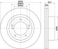 Диск гальмівний передній Lexus LX 570/ Toyota Land Cruiser 200 4.5, 4.6, 4.7 (07-) (ND1051K) NISSHINBO