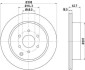Диск гальмівний задній Nissan Navara, Pathfinder 2.5, 3.0, 4.0 (05-) (ND2032K) NISSHINBO