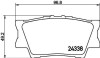 Гальмівні колодки DAIHATSU/LEXUS/PONTIAC/TOYOTA Altis/ES/Vibe/Avalon/Camry "R "05>>