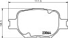 Колодки гальмівні дискові передние Toyota Corolla 1.6, 1.8 (14-) (NP1021) NISSHINBO