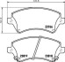 Колодки гальмівні дискові передние Toyota Corolla 1.4, 1.6, 1.8, 2.0 (02-07) (NP1049) NISSHINBO