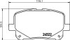 Колодки гальмівні дискові передние Lexus RX 300(00-03)/Toyota Camry 2.4, 3.0 (01-06) (NP1065) NISSHINBO