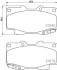 Колодки гальмівні дискові передні Toyota Hilux III, Fortuner 2.5, 3.0, 4.0 (05-) (NP1075) NISSHINBO
