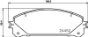 Гальмівні колодки LEXUS/TOYOTA ES/RX/Camry/Rav 4 "F "05>>
