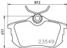 Гальмівні колодки MITSUBISHI/VOLVO Lancer/S40/V40 \'\'R \'\'1.6-2.0 \'\'90-04