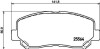Гальмівні колодки JEEP/MAZDA Cherokee/CX-5 "F "11>>
