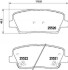Гальмівні колодки HYUNDAI/KIA Santa Fe/Sorento "R "10>>