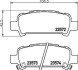 Гальмівні колодки SUBARU Forester/Impreza/Legacy/Outback "R "92-10