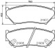 Колодки гальмівні дискові передние Suzuki Grand Vitara 1.6, 2.0 (98-03), Jimny 1.5 4x4 (05-) (NP9005) NISSHINBO