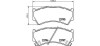 Колодки гальмівні дискові передние Suzuki Baleno 1.9 (98-02) (NP9014) NISSHINBO