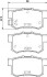 Колодки гальмівні дискові задние Honda Accord, Civic 1.4, 1.6, 1.7, 2.0 (01-05) (NP9018) NISSHINBO NP9018
