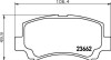Колодки гальмівні дискові передние Chery QQ6 1.1, 1.3 (06-13)/Suzuki Wagon 1.2 (98-00) (NP9020) NISSHINBO