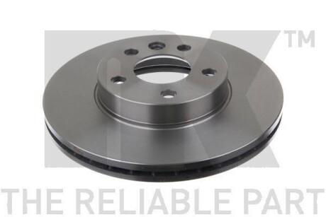 Фото 1 - диск гальмівний NK 202545 Диск гальмівний NK 202545 (фото 1)