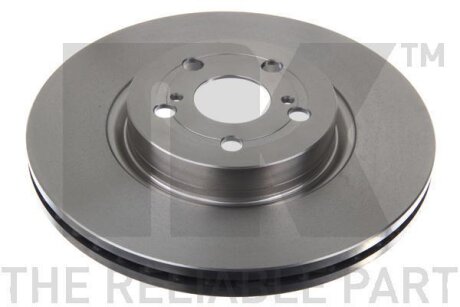 Фото 1 - гальмівний диск NK 204591 Гальмівний диск NK 204591 (фото 1)