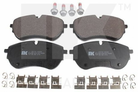 Фото 1 - гальмівні колодки NK 2247152 Гальмівні колодки NK 2247152 (фото 1)