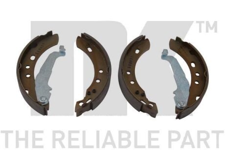 Колодки гальмівні барабанні, комплект NK 2722543 (фото 1)