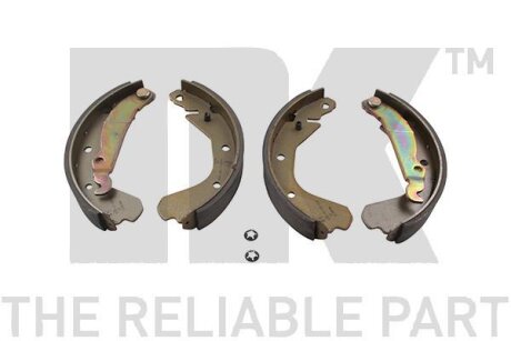 Колодки гальмівні барабанні, комплект NK 2736413 (фото 1)