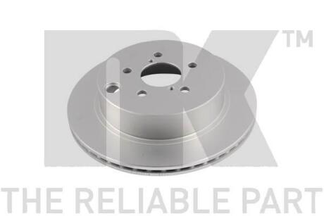 Фото 1 - диск гальмівний невентильований NK 314425 Диск гальмівний невентильований NK 314425 (фото 1)