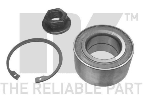 Комплект подшипника ступицы колеса (-ABS) NK 752529
