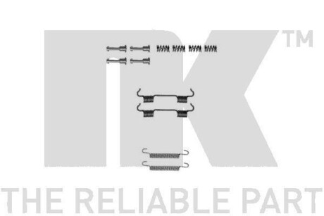 Монтажний комплект паркувальних гальм NK 7915801