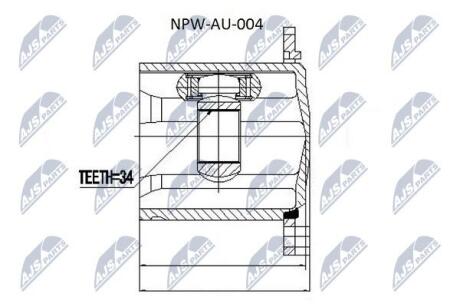 Шрус NTY NPWAU004 (фото 1)