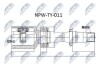 Шрус внутренний правый с подвесным подш. Camry (43030-33051) NPWTY011