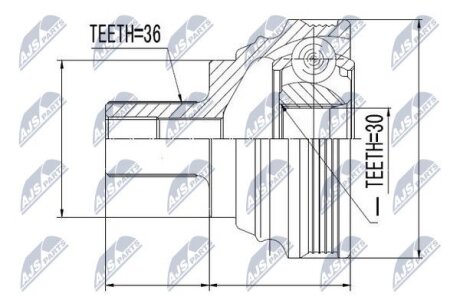 Шрус NTY NPZVW030 (фото 1)