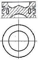 Поршень двигуна NURAL 87-139500-00