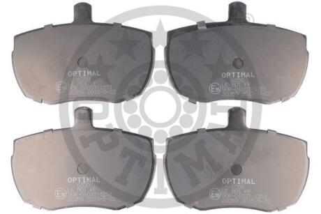 Гальмівні колодки дискові Optimal BP-06550 (фото 1)